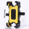 2PCS 360° Rotatable & Adjustable Bike/Motorcycle Phone Mount - Shockproof, Anti-Slip Holder For phone, - Durable Abs Material 