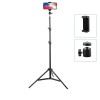 Mobile Phone Live Support Photo Tripod Multi-functional Video Recording Selfie Landing Tripod 