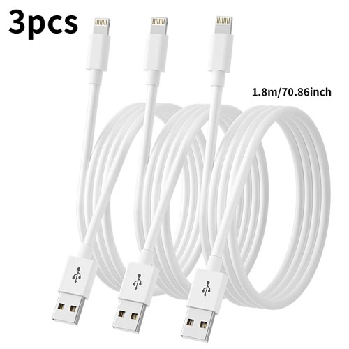 USB Fast Charging Cable For Iphone14 13 12 11 Pro Max Xs Xr X SE 8 7 6 Plus Fast Charging Mobile Phone Data Line For Ipad 