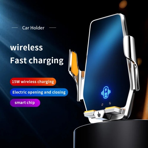 New Max 66W Magnetic Car Phone Holder 15W Wireless Charging Infrared Sensing Touch Control for iPhone Andorid Car Air Vent Mount 
