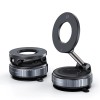 Universal Strong Magnetic Car Phone Holder Foldable Design 360° Adjustable Vacuum Mount for Car Desk Bathroom 