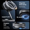 Universal Strong Magnetic Car Phone Holder Foldable Design 360° Adjustable Vacuum Mount for Car Desk Bathroom 
