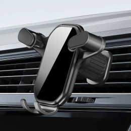 Universal Car Phone Holder with Ventilation Hook for 360 Degree Rotation Installation Anti Shake Supports All Phone Xiaomi 
