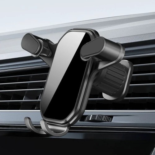 Universal Car Phone Holder with Ventilation Hook for 360 Degree Rotation Installation Anti Shake Supports All Phone Xiaomi 