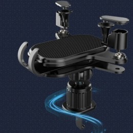 Universal Car Phone Holder with Ventilation Hook for 360 Degree Rotation Installation Anti Shake Supports All Phone Xiaomi 