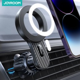 Joyroom Magnetic Car Phone Holder Universal Strong Car Air Vent Phone Mount Compatible with iPhone Samsung LG Google Pixel, etc 
