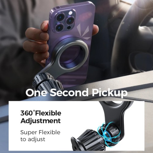 Joyroom Magnetic Car Phone Holder Universal Strong Car Air Vent Phone Mount Compatible with iPhone Samsung LG Google Pixel, etc 