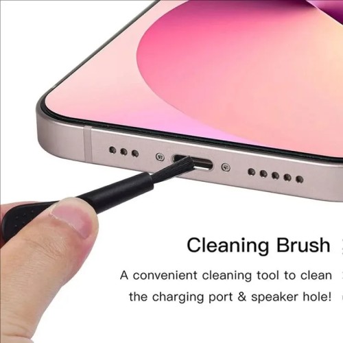 66PCS Mobile Phone Speaker Charging Port Cleaning Set Dust Plug for iPhone 16 15 14 Earphones Clean Kit Brush for Samsung Xiaomi 