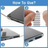 66PCS Mobile Phone Speaker Charging Port Cleaning Set Dust Plug for iPhone 16 15 14 Earphones Clean Kit Brush for Samsung Xiaomi 