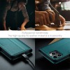 CaseMe Flip Leather Phone Case for iPhone 16E 16 Pro Max 15 Plus 14 13 12 11 XR XS X SE 2022 Magnetic Wallet Card Cover Coque 