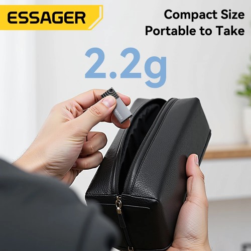 Essager 2 in 1 Card Reader Type C & USB2.0 to Micro SD/TF Memory Card Device High Speed Cardreader for Phone Laptop Accessories 