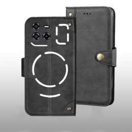 For Doogee Blade GT Ultra case Metal Buckle retro PU Leather Back Case Cover Phone Accessories 