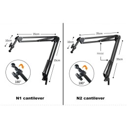 Live Stand Mobile Phone Professional Overhead Lighting Fixed Shooting Camera With Instructi Recording Video Selfie Stick 