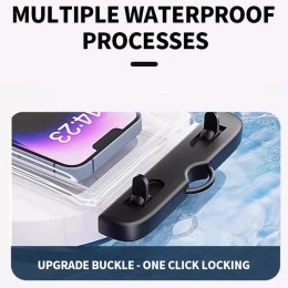 Waterproof Phone Pouch Drift Diving Swimming Bag Underwater Dry Bag Case Cover For Phone Water Sports Beach Pool Skiing 6 inch 