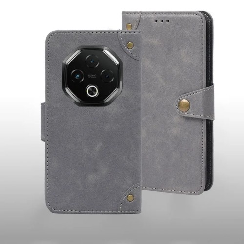 For Umidigi G100 5G case Metal Buckle retro Leather Back Case Cover For Umidigi G100 5G Phone Accessories 
