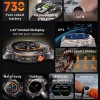 2025 New For Xiaomi IOS Ultra GPS Smart Watch 10ATM Waterproof Built-in Dual-band GNSS Compass Military Sport Men SWIM Bracelet 