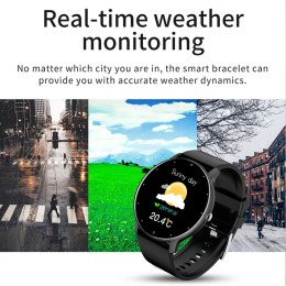 LIGE 2025 New Smart Watch Men Full Touch Screen Sport Fitness Watch IP67 Waterproof Bluetooth For Android ios smartwatch Men+box 