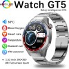 For HUAWEI GT5 Pro GPS NFC Smart Watch Men 360*360 AMOLED Screen Heart rate Bluetooth Call IP67 Waterproof Man Smartwatch 2025 