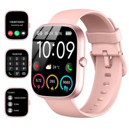 Smart Watch, 1.91" Smartwatch (Answer/Make Call), IP68 Waterproof Fitness Tracker, 110+ Sport Modes, Heart Rate and Sleep Monit 