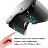 3D Virtual Reality VR Glasses For iPhone Android Smartphone Cell Mobile Phone Helmet Headset Wirth Real With Controller Lenses - 44