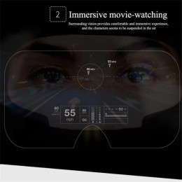 Shinecon VR Glasses 3D Virtual Reality Headset Devices Viar Helmet Goggle Lenses Smart For Phone Cell Smartphone With Controller - 44