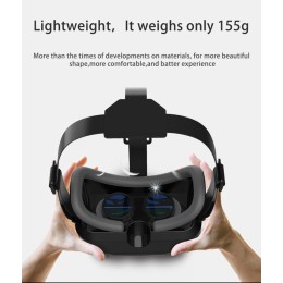 Xiaomi G10 4K Giant Screen Virtual Reality 3D Glasses Google Cardboard Box VR Helmet for 4.7-7" Phone Game Controller Player - 44