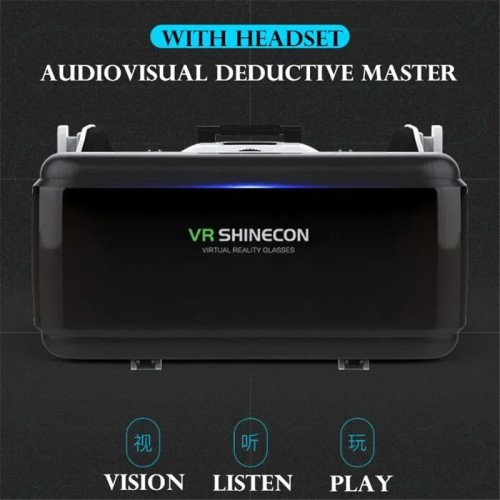 VR Shinecon Casque Helmet 3D Glasses Virtual Reality Augmented For iPhone Android Smartphone Smart Phone Goggle Mobile Viar Game - 44