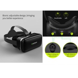Shinecon 6.0 Casque VR Virtual Reality Glasses 3D Goggles Headset Helmet For Smartphone Smart Phone Viar Binoculars Video Game - 44