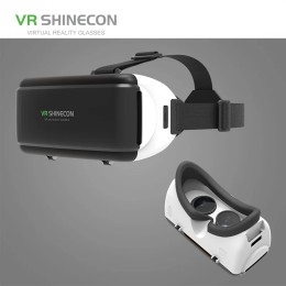 Newly VR Shinecon Virtual Reality Casque Glasses 3D Goggles Headset For Smartphone Smart Phone Binoculars Video Game Wirth Lens - 44