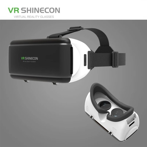 Newly VR Shinecon Virtual Reality Casque Glasses 3D Goggles Headset For Smartphone Smart Phone Binoculars Video Game Wirth Lens - 44
