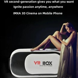 3D VR Glasses Headset Head-Mounted Adjustable VR For 4.7-6.1 Inches Android Smart Phones Virtual Reality Movie Game Helmet - 44
