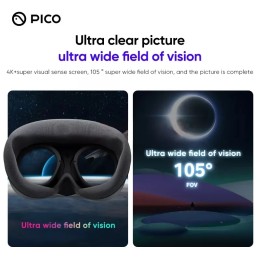 Pico 4 Virtual Reality Headset | Virtual Reality Games Glasses - 4 All-in-one 3d 4k 