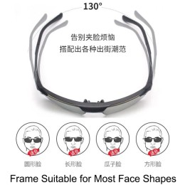 0.1s intelligent Color Changing New Sunglasses Men's Polarized Glasses Sports Cycling Glasses Smart Glasses women eyeglass - 44