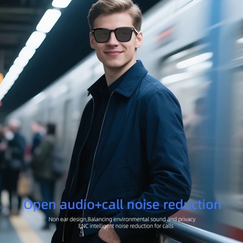 High Level Smart Glasses Wireless Real-Time Translation Glasses with AI Photography Voice Calls Music Playback Versatile - 44
