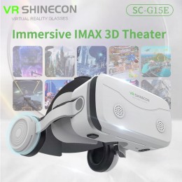 3D Viar Phone Virtual Reality VR Glasses Helmet Headset Smart Devices Lenses Goggles For Smartphones Cell Controllers Headphone - 44