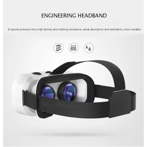 VR SHINECON BOX 5 Mini VR Glasses 3D Glasses Virtual Reality Glasses VR Headset For Google cardboard Smartp - 44