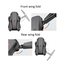2025 E88 New HD Dual Camera Dron-Ultra Long Life 4K Video Capability, FPV Live Feed, App - Controlled RC Quadcopter for Adults 
