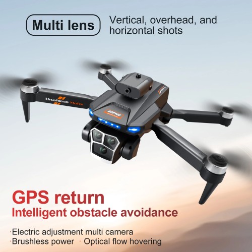 Drone S158 GPS Professional Drone 3000M 360° Obstacle Avoidance 4K Camera Dron 5G Brushless Motor Foldable Quadcopter Boy Toy