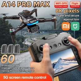 Xiaomi A14Pro max GPS Drone 4K Professional Dual Camera Dron Brushless Motor WIFI FPV Foldable RC Quadcopter Helicopter Toys 