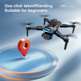 Xiaomi A14Pro max GPS Drone 4K Professional Dual Camera Dron Brushless Motor WIFI FPV Foldable RC Quadcopter Helicopter Toys 