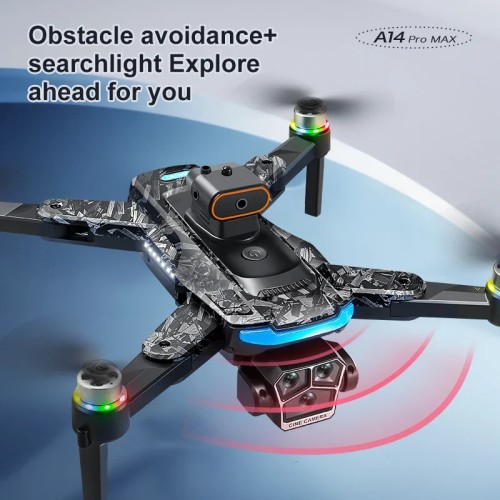 Xiaomi A14Pro max GPS Drone 4K Professional Dual Camera Dron Brushless Motor WIFI FPV Foldable RC Quadcopter Helicopter Toys 