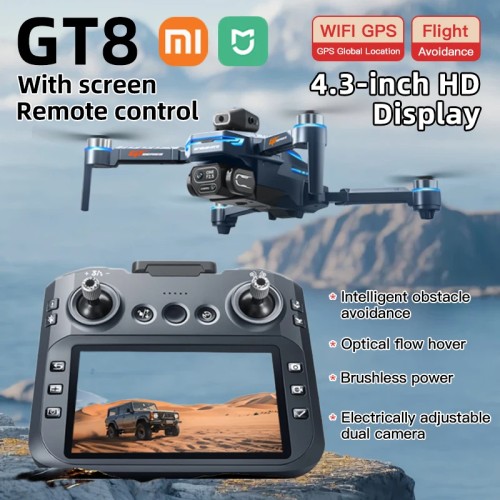 Xiaomi Mijia GT8 Drone 4K Professional 8K Camera Aerial FPV Avoiding Obstacle with Large Screen Remote Control Folding RC Dron 