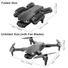 L900 Pro 4K Drone with 5G GPS HD Dual Camera Brushless Motor Foldable Quadcopter 1.2KM Range Ideal for Aerial Photography 