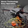 RC Drone with Camera 4K Dual Camera RC Quadcopter with Function 4 Sided Obstacle Avoidance Waypoint Flight Gesture Control Stora 