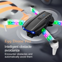 New E99Pro RC Dual Camera Drone 4K Professinal With 1080P Wide Angle HD Camera Foldable Helicopter WIFI FPV Height Hold Gift Toy 