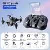 XIAOMI V30 Mini Drone with Camera HD 4K 1080P FPV RC Drones Profesional 4DRC Five-sided Obstacle Avoidance Helicopter Drone Toy 