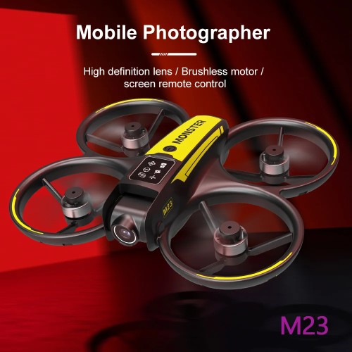 New 2025 M23 Drone   Professional 4K Dual Lens with Screen Control 360 Degree Stunt Flip One-Button Take-off and Landing New 