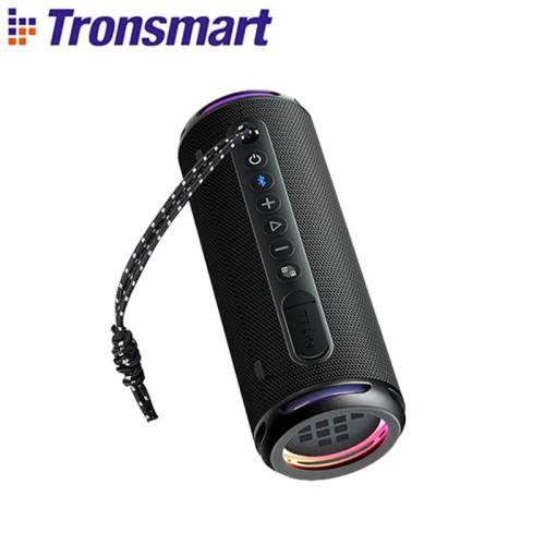 Tronsmart T7 Lite Bluetooth Speaker Enhanced Bass Portable Speaker with 24H Playtime, APP Control, IPX7 Waterproof for Camping 