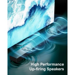 ULTIMEA 520W 5.1.2 Soundbar with Dolby Atmos for Smart TV,4K HDR Pass-through,Home Theater Wireless Bluetooth Soundbar Speakers 
