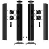 Remote Control Speaker 2 in 1 Separable Soundbar Bluetooth TV Speaker Wall Mounted with HD Multimedia Cable for Home Theater 